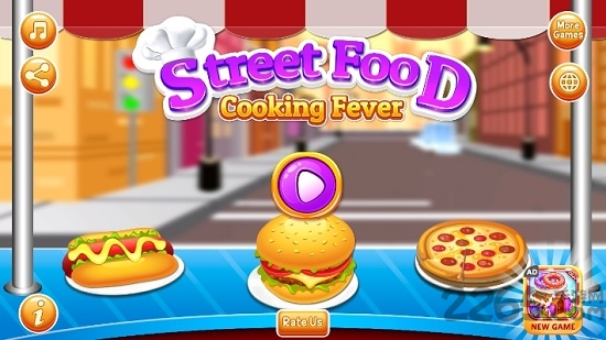 街头食物游戏
