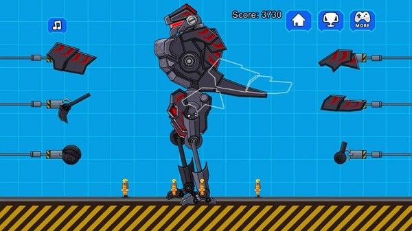 机器恐龙黑色暴龙游戏