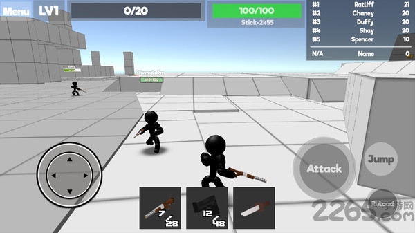 火柴人大逃杀吃鸡战无限金币版