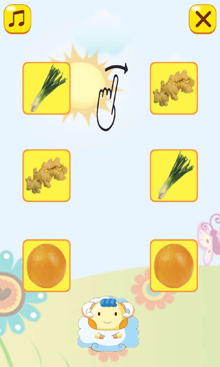 开心学蔬果游戏