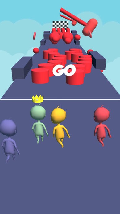 趣味人类赛跑3d游戏