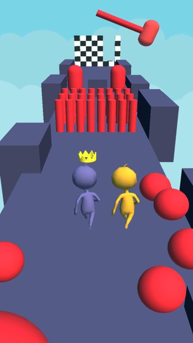 趣味人类赛跑3d游戏