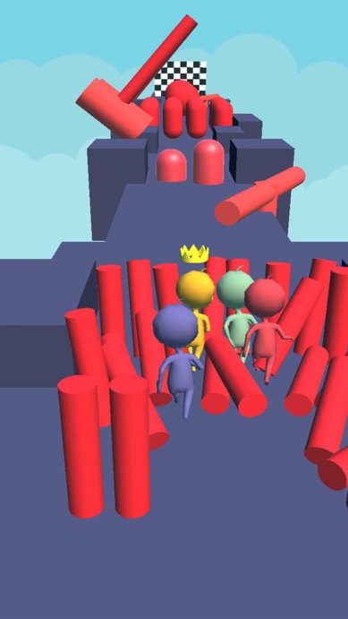 趣味人类赛跑3d游戏