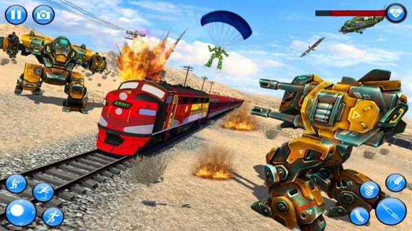 大火车机器人改造手机版