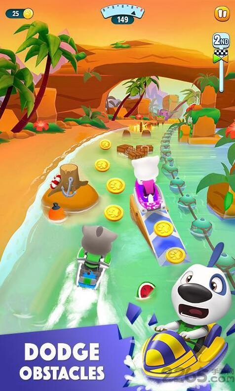 汤姆猫的摩托艇2无限内购