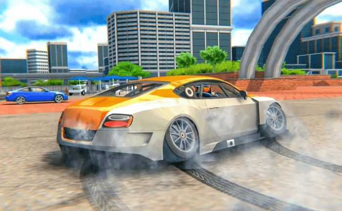 街道开车模拟游戏(drive car simulator)